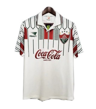 Retro Fluminense Away Soccer Jerseys Mens Football Shirts Uniforms 1989-1990