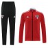 Sao Paulo Red Soccer Jacket Men's Football Tracksuit Training 2021-2022