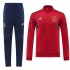Ajax Soccer Jacket Men's Red Football Tracksuit Set 2022-2023