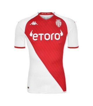 AS Monaco Home Soccer Jerseys Men's Football Shirts Uniforms 2022-2023