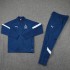 Marseille Soccer Jacket Men's Blue Football Tracksuit Set 2022-2023