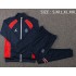 Jordan Paris Saint-Germain Royal Blue  Red Men's Football Jacket Soccer Tracksuit 2021-2022