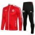 Bayern Munich Red Men's Football Jacket Soccer Tracksuit 2021-2022