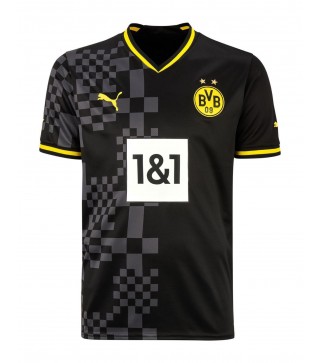 Borussia Dortmund Away Soccer Jersey Men's Football Uniforms 2022-2023