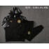Borussia Dortmund Black Soccer Hoodie Jacket Football Tracksuit Uniforms 2021-2022