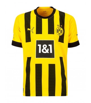 Borussia Dortmund Home Soccer Jersey Men's Football Uniforms 2022-2023