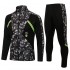 Borussia Dortmund Black Camouflage Pattern Men's Football Jacket Soccer Tracksuit 2021-2022