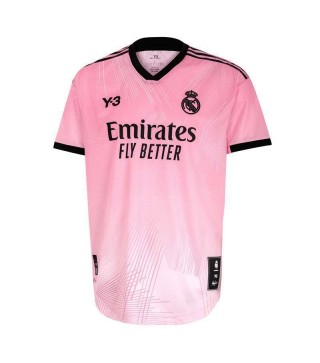 Real Madrid Y3 120TH Anniversary Pink Soccer Jersey Men's Football Shirt Uniforms 2022-2023