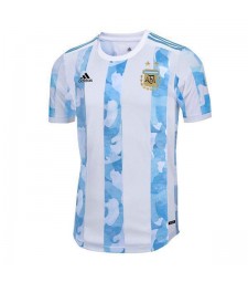 Argentina National Team Home Soccer Jerseys Mens Football Shirts Uniforms 2020