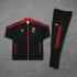 Belgium Black Red Soccer Jacket Men's Football Tracksuit Training 2021-2022