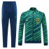 Brazil Green Soccer Jacket Men's Football Tracksuit Set 2022-2023