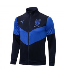 Italy Royal-Blue Men's Football Jacket Soccer Tracksuit 2021-2022