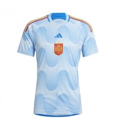 Spain Away Soccer Jersey Men's Football Shirt FIFA World Cup Qatar 2022