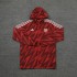 Arsenal Red Black Soccer Windbreaker Jacket Men's Football Tracksuit 2021-2022