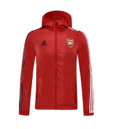 Arsenal Red Soccer Windbreaker Jacket Men's Football Tracksuit 2021-2022