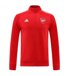 Arsenal Soccer Jacket Ensemble de survêtement de football rouge pour homme 2022-2023