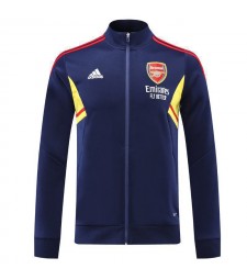 Arsenal Soccer Jacket Ensemble de survêtement de football bleu royal pour homme 2022-2023