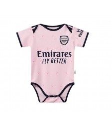 Arsenal Third Baby Onesie Infant Soccer Jersey Toddler Football Shirts Jumpsuit 2022-2023