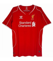 Liverpool Retro Soccer Jersey Men's Home Football Shirt 2014-2015