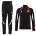 Manchester United Red Black Soccer Jacket Men's Football Tracksuit Training 2021-2022