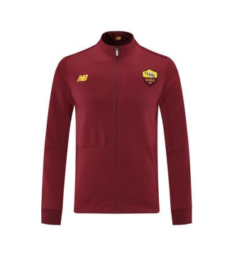 AS Roma Maroon Soccer Jacket Mens Football Tracksuit Training 2021-2022