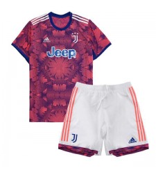 Juventus Kids Mini Kit Soccer Jersey Youth Football Shirts Enfants Uniforme Troisième 2022-2023