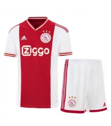 Ajax Kids Kit Football Enfants Domicile Maillot de Football Uniformes Jeunesse 2022-2023