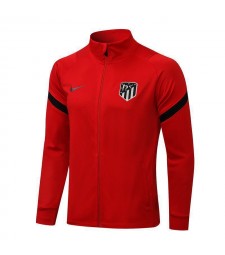 Atletico Madrid Red Men's Football Jacket Soccer Tracksuit 2021-2022