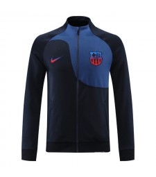 Barcelona Soccer Jacket Men's Royal Blue Football Tracksuit Set 2022-2023