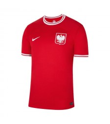 Maillots de football de Pologne Maillots de football à domicile pour hommes Uniformes Coupe du Monde de la FIFA, Qatar 2022