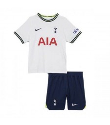 Maillots de football Tottenham Hotspur Kit pour enfants Maillots de football Uniformes pour enfants à domicile 2022-2023