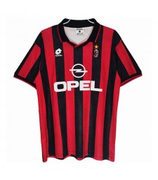 AC Milan Retro Home Soccer Jerseys Maillot de football pour homme 1995-1996