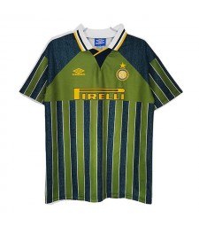 Inter Milan Away Retro Soccer Jerseys Men's Football Shirts Uniforms 1995-1996
