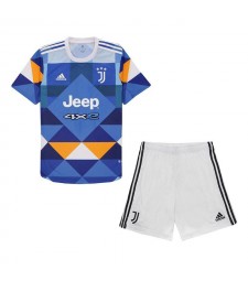 Juventus Kids Mini Kit Soccer Jersey Youth Football Shirts Enfants Quatrième Uniforme 2022-2023